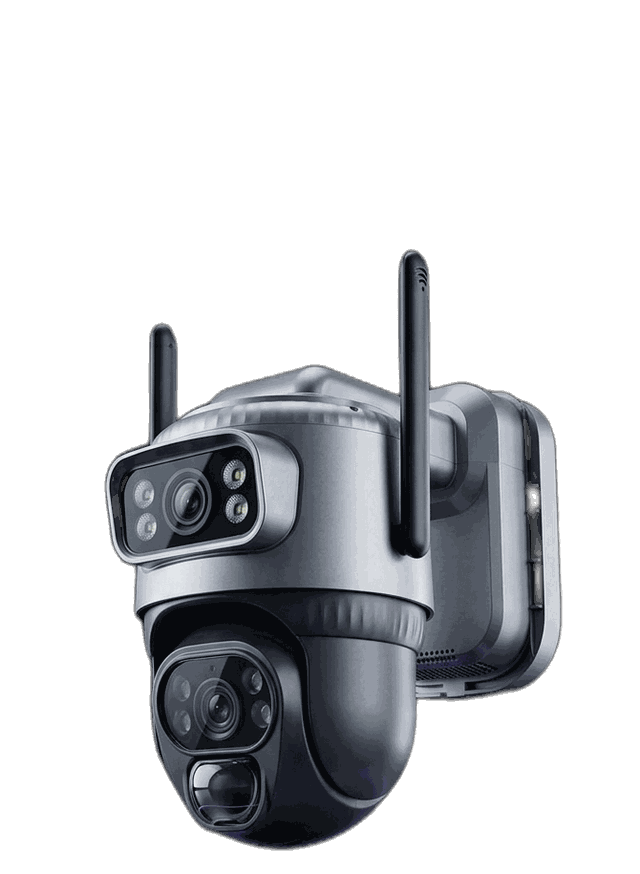 Dual-lens Solar PTZ-camera van Apex Vision Systems